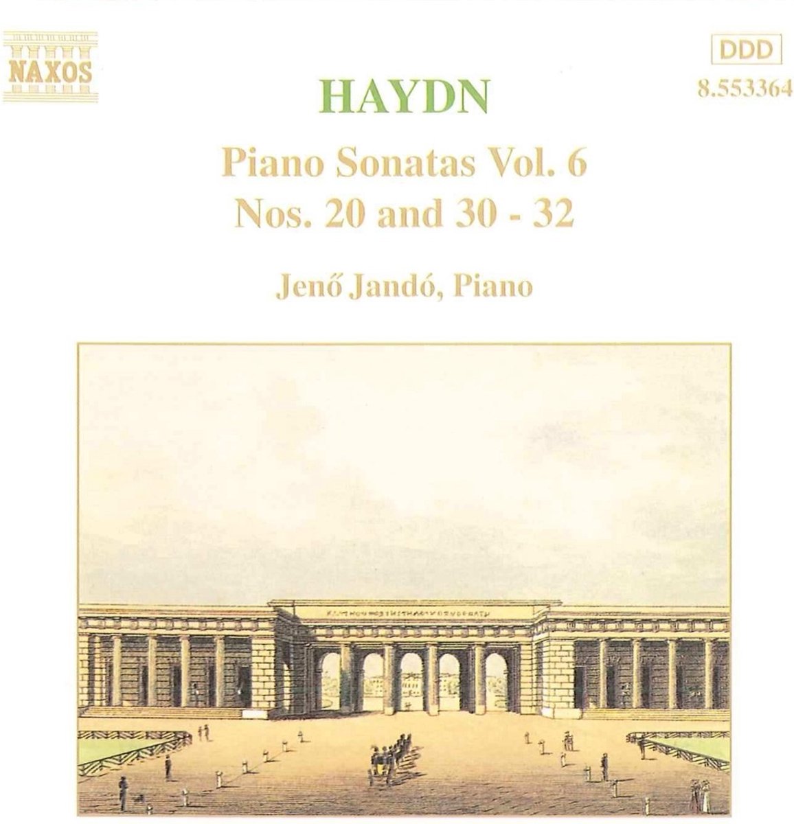 Jeno Jandó - Haydn: Piano Sonatas 6 (CD)
