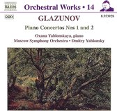 Oxana Yablonskaya - Piano Concertos Nos. 1 & 2 (CD)