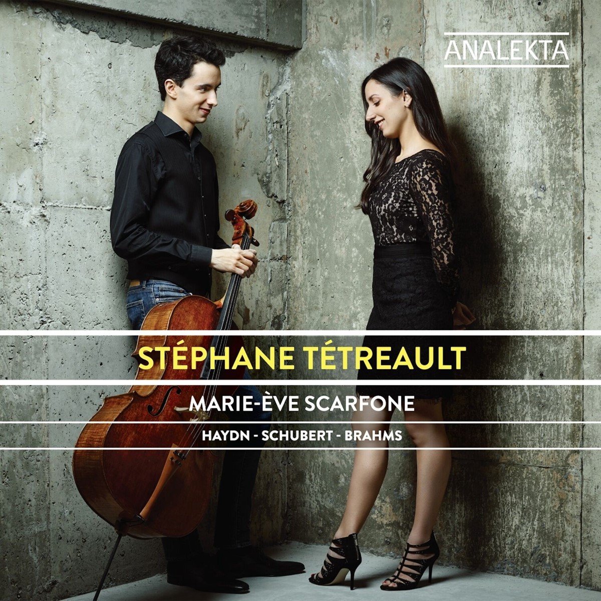 Stéphane Tétreault & Marie-Ève Scarfone - Haydn, Schubert, Brahms (CD)