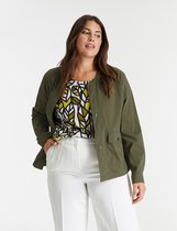 SAMOON Dames Licht jack van organic cotton