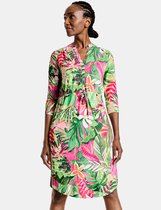 GERRY WEBER Dames Jurk met bloemenprint EcoVero