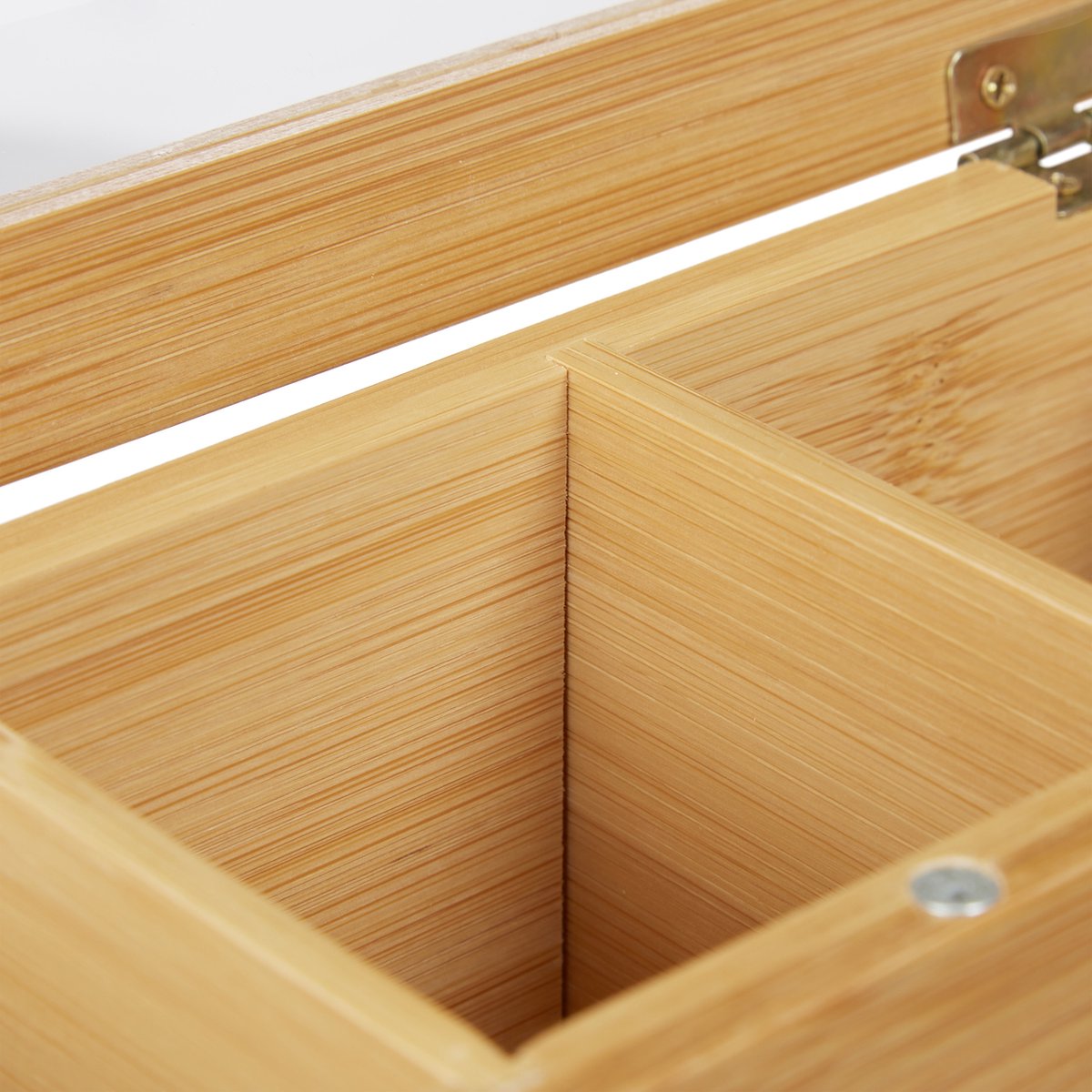 Stijlvolle theedoos - 6 vakken - bamboe - 9x44x9 cm — cadeau in Wonen & Interieur - foto 8