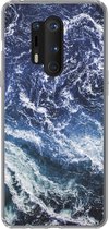 Coque OnePlus 8 Pro - Natuursteen - Mer - Imprimé Marbre - Coque en Siliconen -