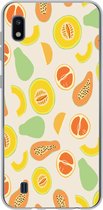 Geschikt voor Samsung Galaxy A10 hoesje - Fruit - Patronen - Meloen - Siliconen Telefoonhoesje