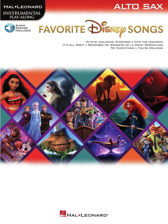 Favorite Disney Songs For Alto Sax (ebook), Hal Leonard Corp