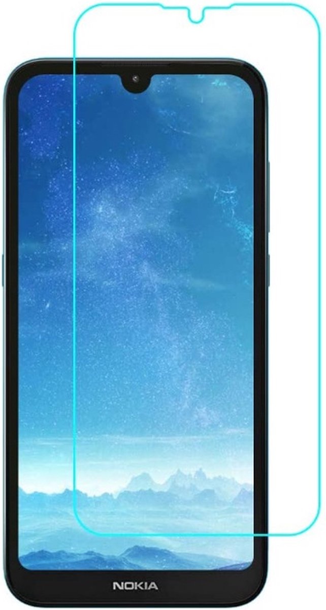 LuxeBass Screenprotector geschikt voor Nokia 1.3 - glas scherm - bescherming