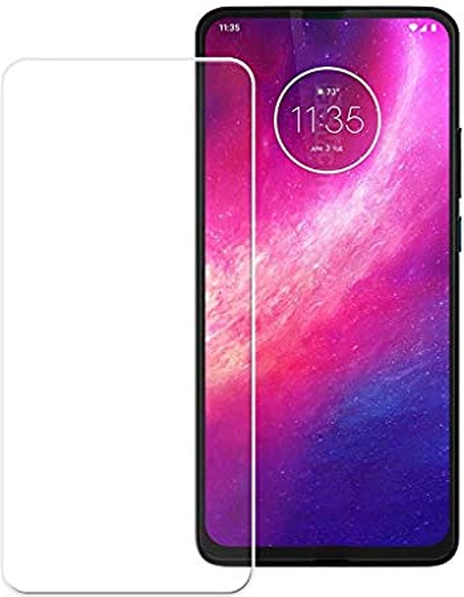 LuxeBass Screenprotector geschikt voor Motorola One Hyper - glas scherm - bescherming