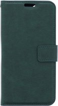 LuxeBass Hoesje geschikt voor iPhone 12 Pro - Bookcase Groen- portemonnee hoesje - telefoonhoes - gsm hoes - telefoonhoesjes