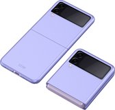 Mobigear Hoesje geschikt voor Samsung Galaxy Z Flip 3 Telefoonhoesje Hardcase | Mobigear Colors Backcover | Galaxy Z Flip 3 Case | Back Cover - Paars