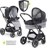 Hauck Buggy opvouwbaar - Sterrenkaviaar/Zwart