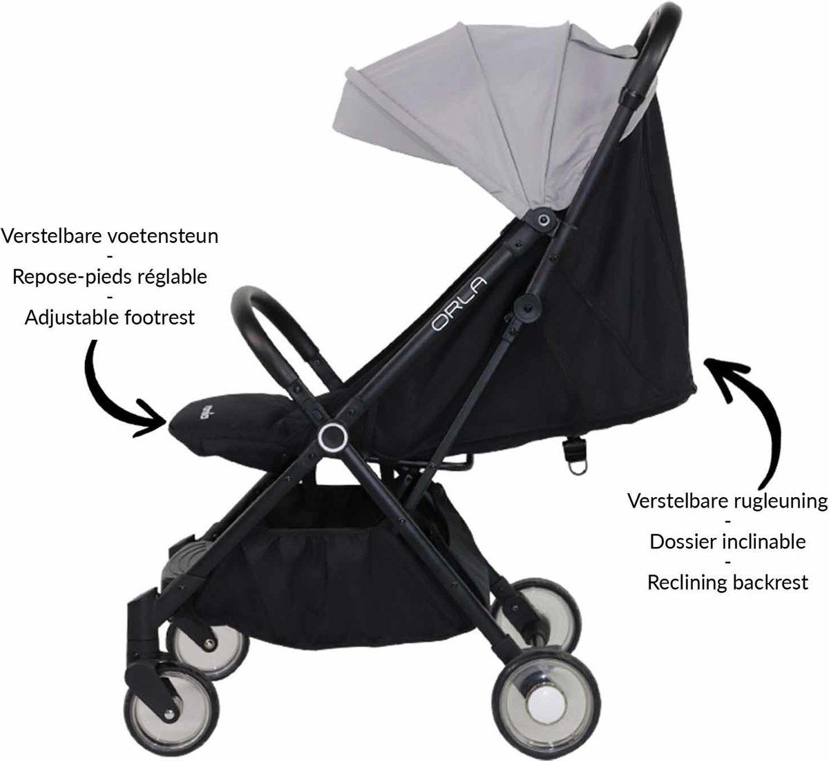 MS Keo Baby Pushchair, Ultralight and Compact, Up to 22 kg