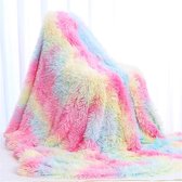 Pluizige Extra Faux Fur Fleece Deken | Shaggy Deken | Throw Blanket | Zacht & Warm | 120x180 cm | Bed | Sofa | Woonkamer | Slaapkamer