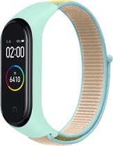 Bandje Voor Xiaomi Mi 3/4/5/6 Nylon Sport Loop Band - Kameel (Groen) - One Size - Horlogebandje, Armband