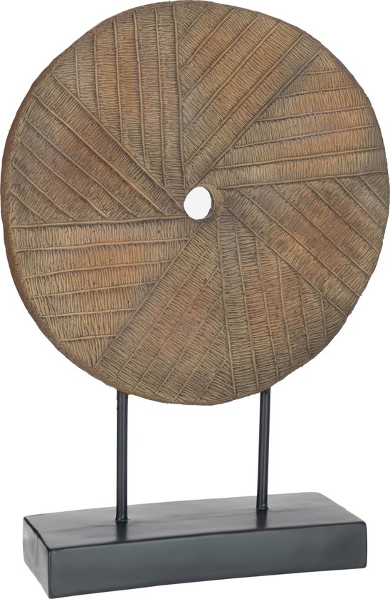 Cirkel | polyester | bruin | 49×14.5x (h)51 cm