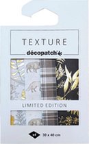 Texture Decopatch papier Thema Wild hotfoil Limited Edition