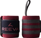 Protège-poignets Reeva Rouge (ultra fibre) - Protège-poignets adaptés au Fitness, au crossfit et à la Musculation - Protège-poignets pour hommes et femmes