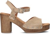 Unisa Taco Sandalen - Dames - Taupe - Maat 36