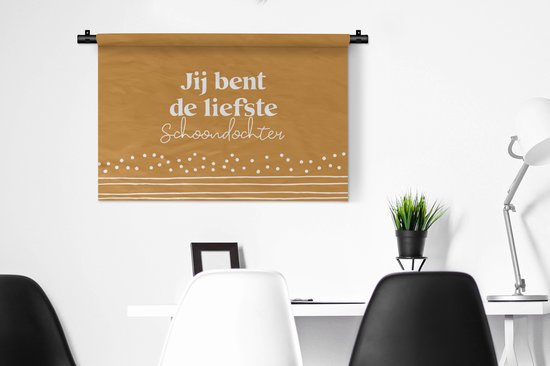 Tapisserie - Tapisserie - Fille - Proverbes - Points - 90x60 cm - Tapisserie