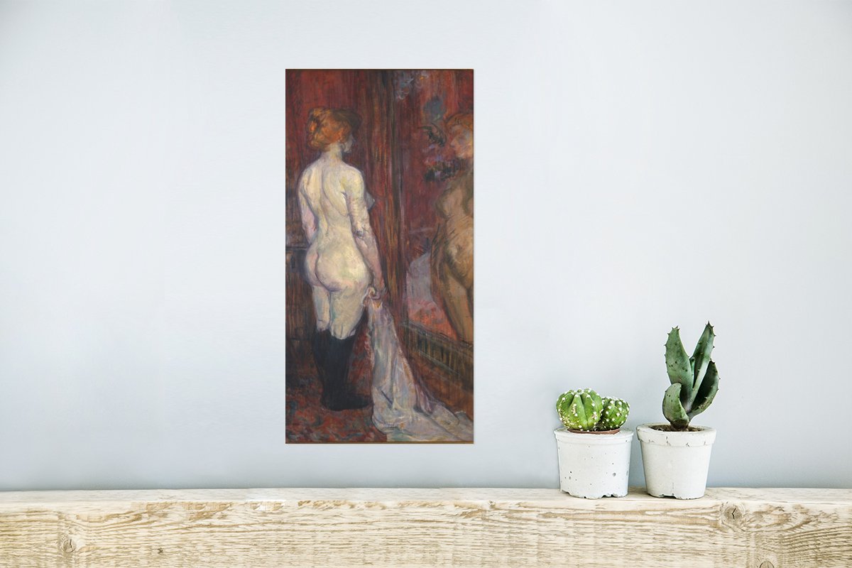 Ol Pantng Replca Femme de mason by Henr De Toulouse Lautrec (1864