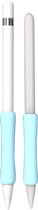Grip voor Apple Pencil 1/2 Lichtblauw - Siliconen grip - 1 stuk - 78Goods