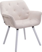 Bezoekers - Vergaderstoel Albertslund Stoff WE, Beige