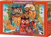 Castorland Legpuzzel Owls - 2000 Stukjes