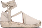 Fred de la Bretoniere 152010211 Espadrilles - Met Sleehak - Dames - Beige - Maat 36