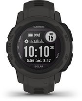 Garmin Instinct 2S Solar Smartwatch - Robuust Sporthorloge met GPS - Lange batterijduur - Graphite