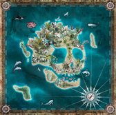 Komar Skull Island Vlies Fotobehang 250x250cm 5-Banen