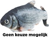 Trixie spartel vis met catnip van stof assorti 30 cm