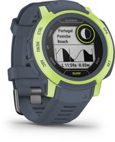 Garmin Instinct 2 Smartwatch - Robuust Sporthorloge met GPS - 30+ Sport apps - Surf Edition Mavericks