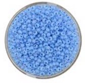 9660-434 Jap. Miyukirocailles - 2,2mm - col.inside aqua - 12 gram