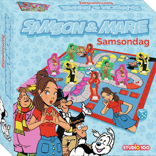 Afbeelding van het spel Samson & Marie Bordspel - Samsondag - 2 tot 4 spelers