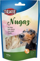 Trixie nugaz noga hondensnack runderhuid met kip (100 GR)