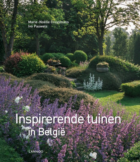 Cover van het boek 'inspirerende tuinen in belgië' van Marie-Noëlle Cruysmans