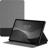 kwmobile hoes voor Huawei MatePad 11 (2021) - Slanke tablethoes met standaard - Tablet cover in grijs / zwart