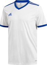 Adidas Tabela 18 Shirt Korte Mouw - Wit / Royal | Maat: L