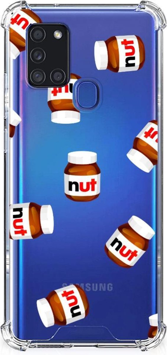 Samsung Galaxy A21s Beschermhoes Nut Jar