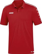 Jako Striker 2.0 Polo - Chilirood / Wit | Maat: S