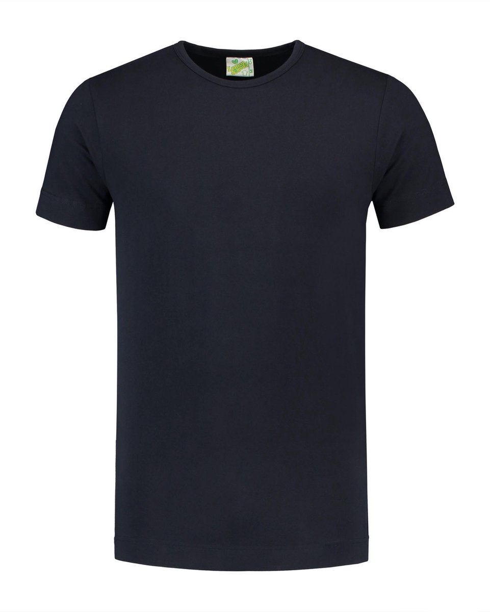 L&S T-shirt Crewneck cot/elast SS for him
