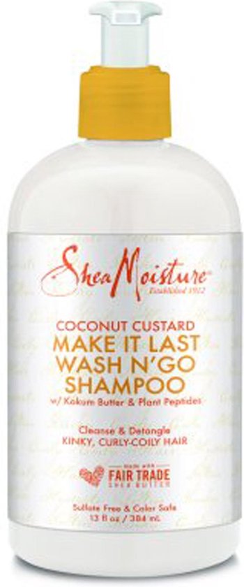 Shampoo Shea Moisture Moisture Coconut Kokosnoot (384 ml)