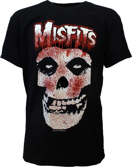 Misfits Bleeding Skull Band T-Shirt 