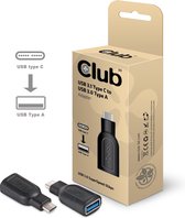 club3D USB 3.2 Gen 1 (USB 3.0) Adapter [1x USB-C stekker - 1x USB 3.2 Gen 1 bus A (USB 3.0)] CAA-1521