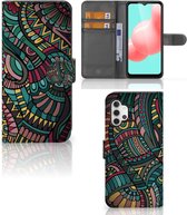 GSM Hoesje Samsung Galaxy A32 5G Flip Case Aztec