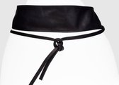 Elvy Fashion- Plain Belt Women 50945 - Black - One Size