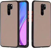 Voor Xiaomi Redmi 9 Skin Hand Feeling Series Shockproof Frosted PC + TPU beschermhoes (zwart)