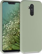 kwmobile telefoonhoesje voor Huawei Mate 20 Lite - Hoesje met siliconen coating - Smartphone case in grijsgroen