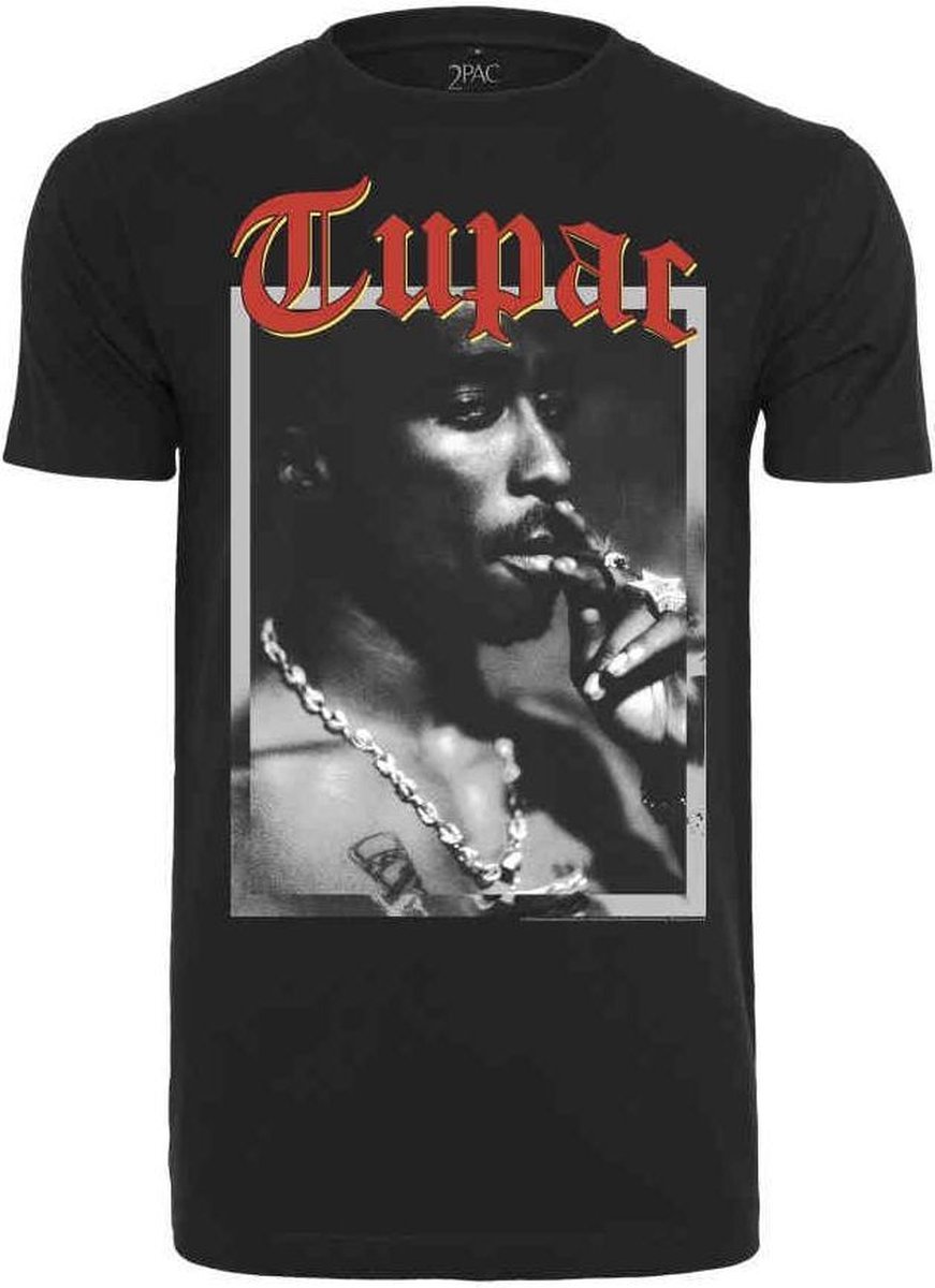 Mister Tee Tupac Tupac California Love Heren T-shirt 3XL Zwart