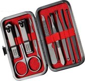 2 sets nagelknipper Beauty Nail Manicure Tool (rood)-Rood