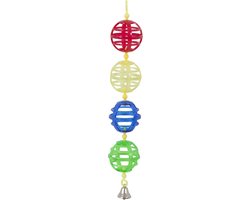 JW activitoy lattice chain - ø 23 cm - Vogel speelgoed - Parkieten speelgoed - Kunststof - Meerkleurig